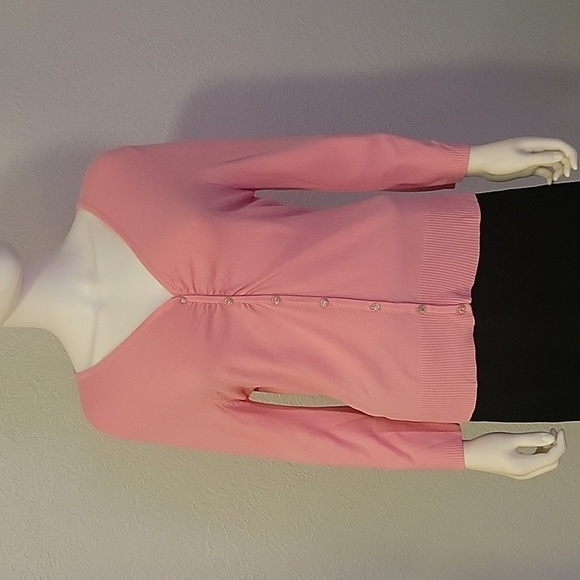 STAR CITY Dainty Barbie Jewel Button Down Cardigan Sweater - Picture 3 of 9